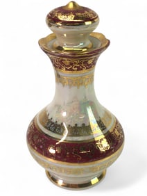 Decorative Porcelain Decanter With Stopper