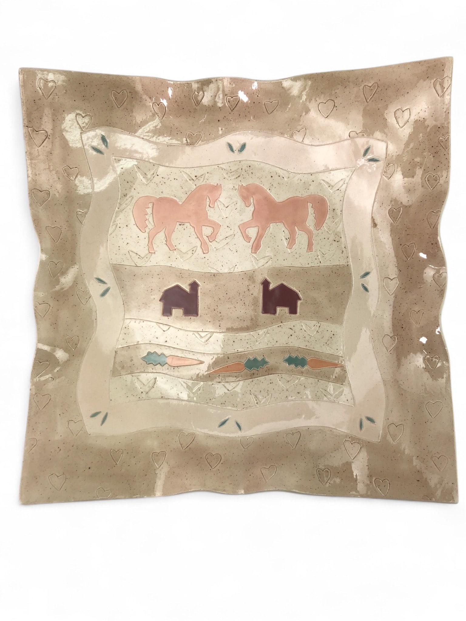 Barbara Demery Studio Art Pottery Plate (1 of 7)