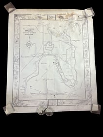 1951 Map Of Omena, Leelanau County
