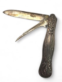 1830 Birmingham Sterling Pocket Knife