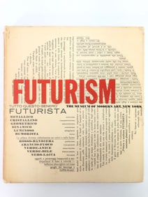 1961 First Edition MOMA Futurism Hardcover
