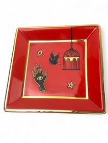 Jonathan Adler Bijoux Square Porcelain Tray