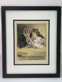 1904 Collier"s Weekly Framed Print