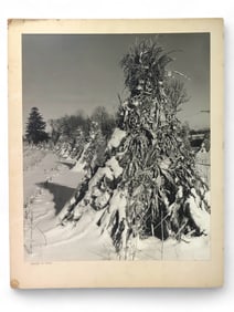 Howard G. Ross "Shocks In Snow"Â Photo, 1968