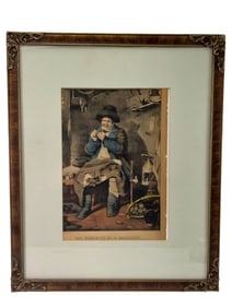 Currier & Ives Framed Print