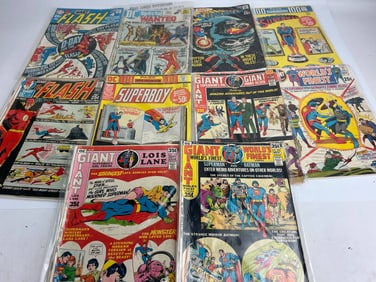 10 DC Comic Books From 1960s-1970s