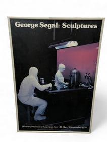 George Segal Exhibition Poster