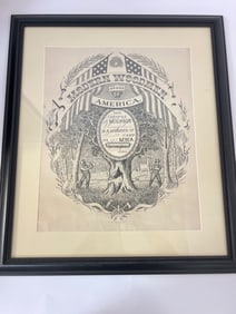 1889 Modern Woodmen of America Certificate