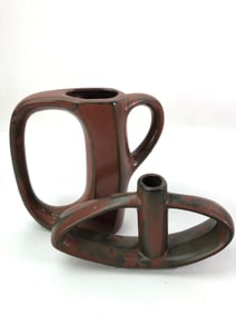 Toyo Japan Ikebana MCM Style Vases