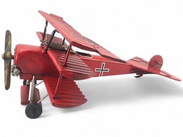 WWI Fokker DR-I Tri-Plane Metal Model