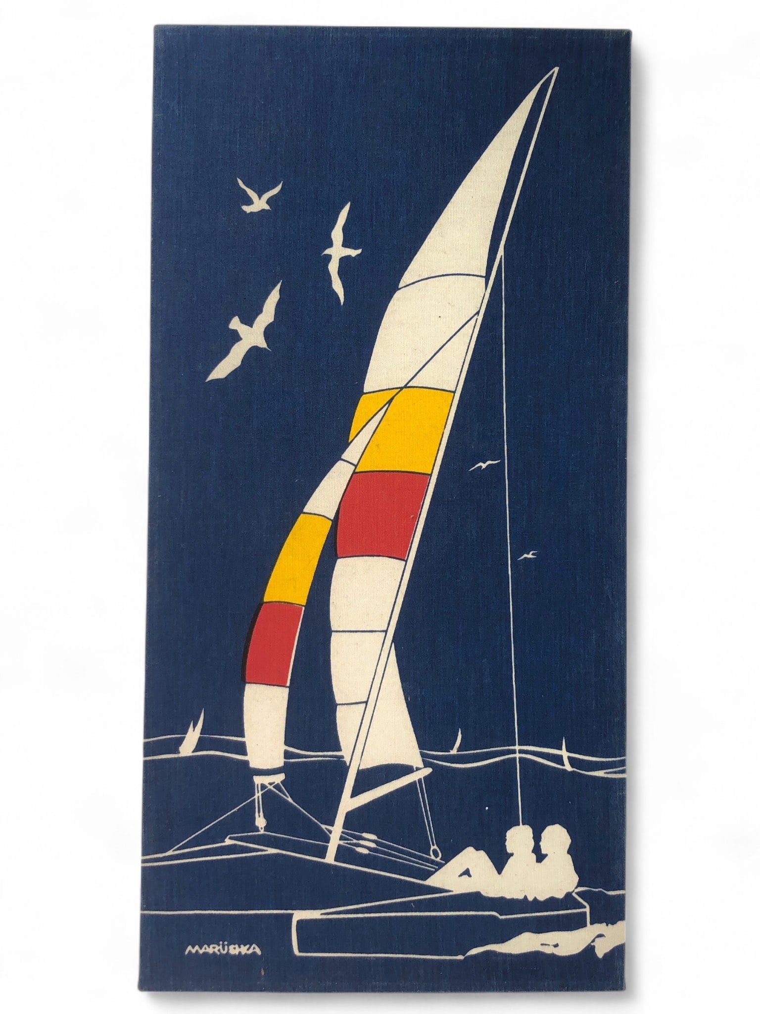 Marushka Nautical Textile Art Panel (1 of 6)