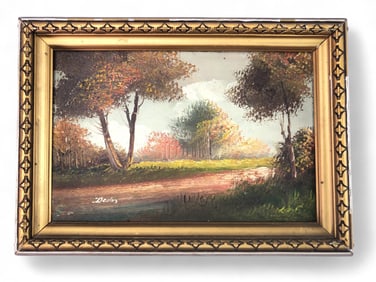 Original Signed Framed Landscape Art