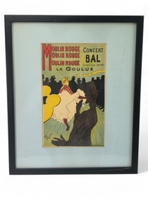 Moulin Rouge La Goulue Framed Print