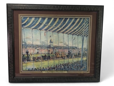 The Fair Of The Iron Horse Framed Print