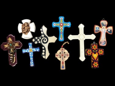 Handmade Crosses From Various Locations