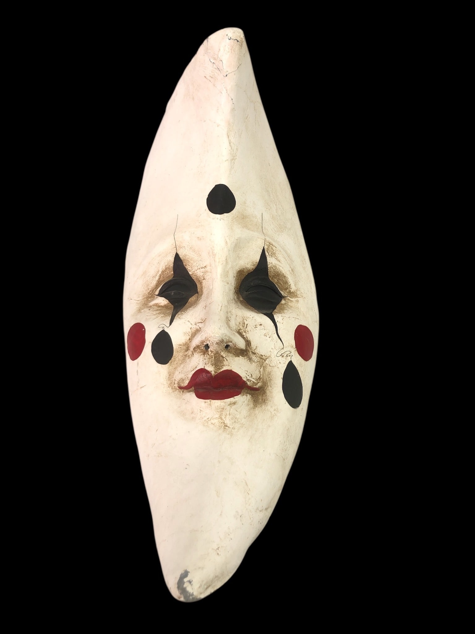 Signed Venetian 2005 Paper Mache Mask (1 of 9)