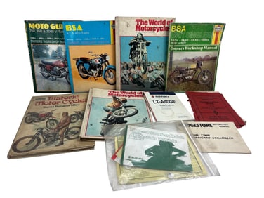 Motorcycle Manuals And Books