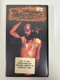 G.G. Allin America"s Favorite Son VHS