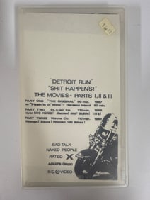 Detroit Run Shit Happens! Parts I-III VHS