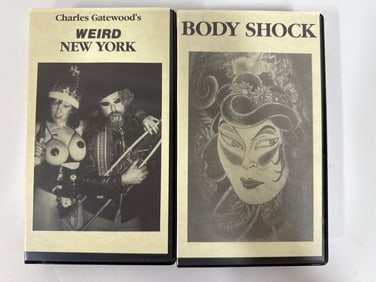 2 Charles Gatewood VHS Tapes