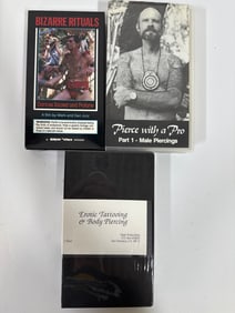 Tattoo And Piercing VHS Tapes
