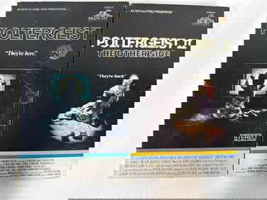 Poltergeist And Poltergeist II VHS Movies