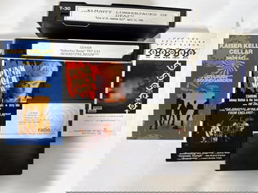 VHS Promotional And Concert Tapes