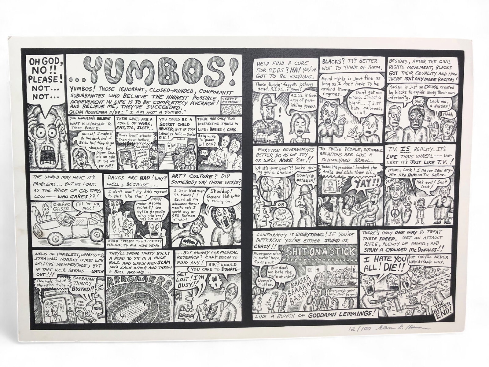 Glenn Houseman Limited Edition Comic Print (1 of 5)