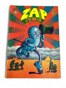 1969 Zap Comix #4 By Robert Crumb