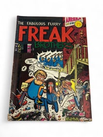 1971 Fabulous Furry Freak Brothers #1 created by Gilbert Shelton
