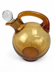 1930s Cambridge Glass Tilted Decanter
