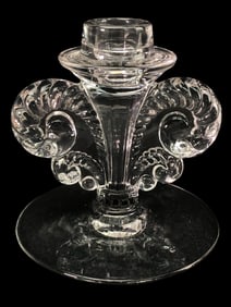 1950s Fostoria Crystal Colony Candle Holder