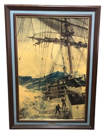 The Rising Wind By M. Dawson Print