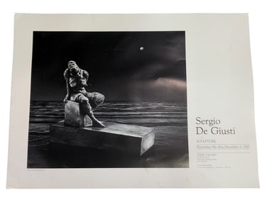 Sergio De Giusti Sculpture Poster