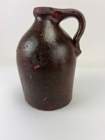 Vintage Brown Stoneware Jug