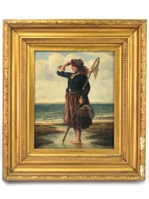 After J. Coghlan Oil on Canvas, 1892