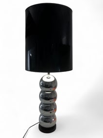 George Kovacs Chrome Stacked Ball Lamp