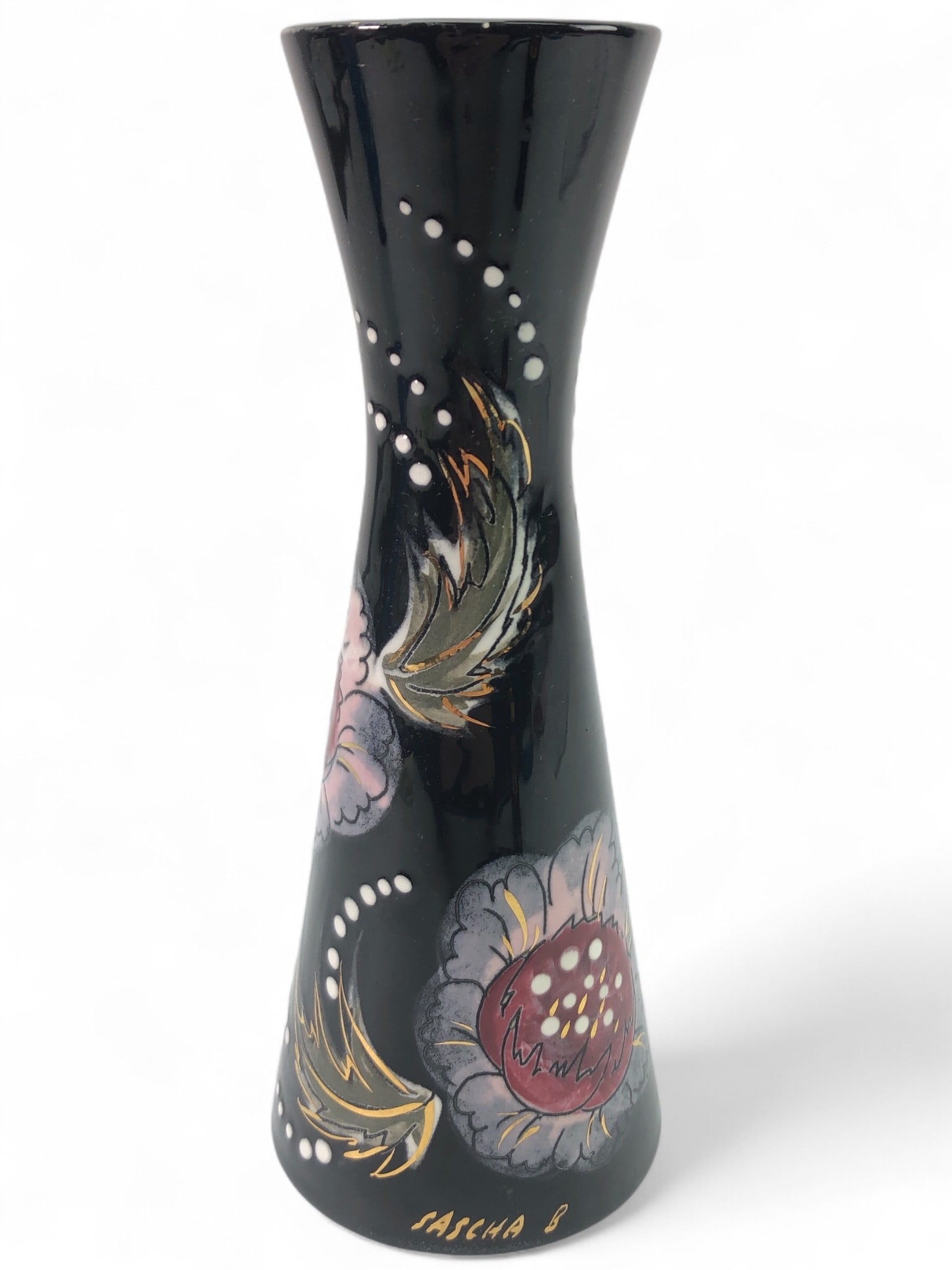 MCM Signed Sascha Brastoff Ceramic Vase (1 of 10)