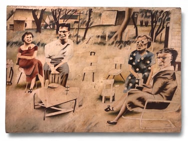 A Death In The Family/Royal Wedding, Outsider Art