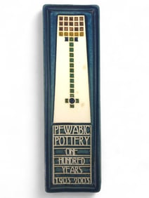 Pewabic Centennial Commemorative Tile, 1903-2003
