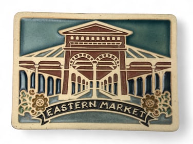 Pewabic Pottery Detroit Eastern Market Tile