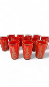 12 Culver ‘Thai Goddess’ MCM Red and Gold Tumblers