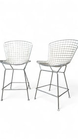 MCM Bertoia Attributed Bar Stools