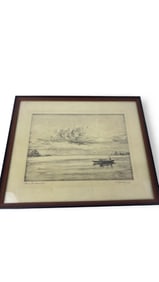 Thunderclouds By Willie Seiler Framed Artwork