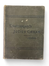 Rare 1896 Edition Hardcover Julius Caesar