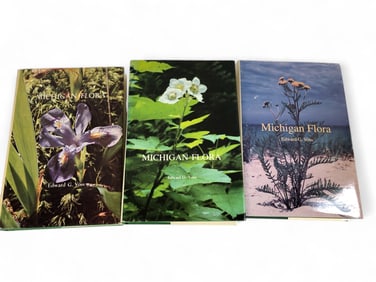 Michigan Flora By Edward G. Voss Set (I,II, III)