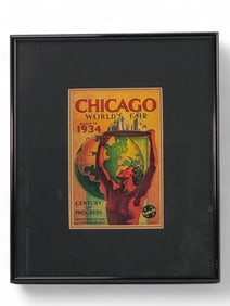 Chicago World’s Fair 1934 Poster Reproduction