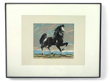 Frank Vigil (1922-1973) Silkscreen Print