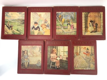 Rare 1928 My Book House Vol. 1-7 Hardcover Books