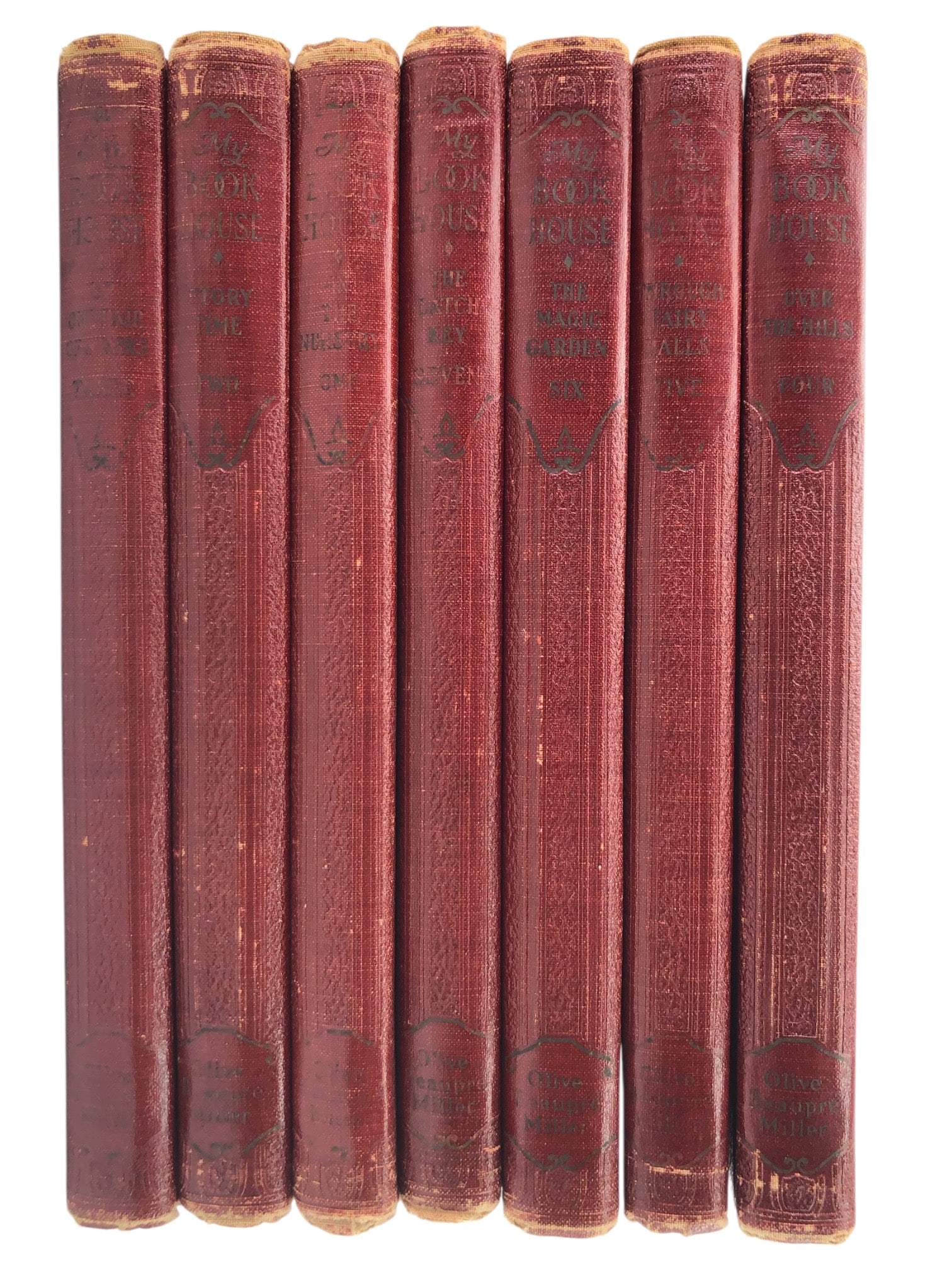 Rare 1928 My Book House Vol. 1-7 Hardcover Books (1 of 16)